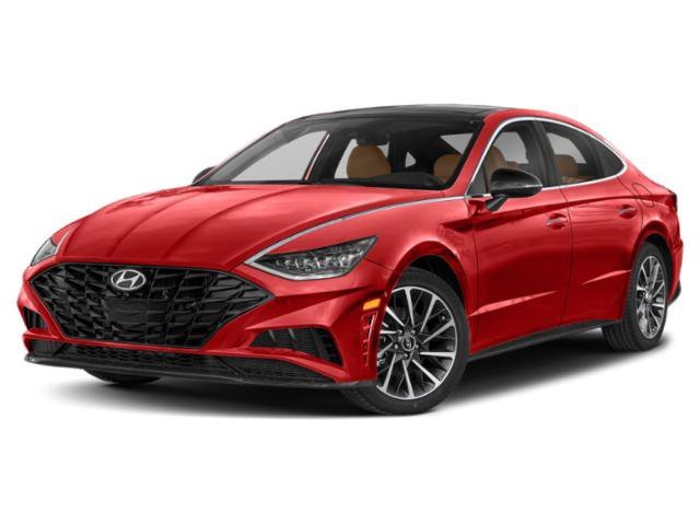 Used 2023 Ultimate Red Hyundai Limited image 1