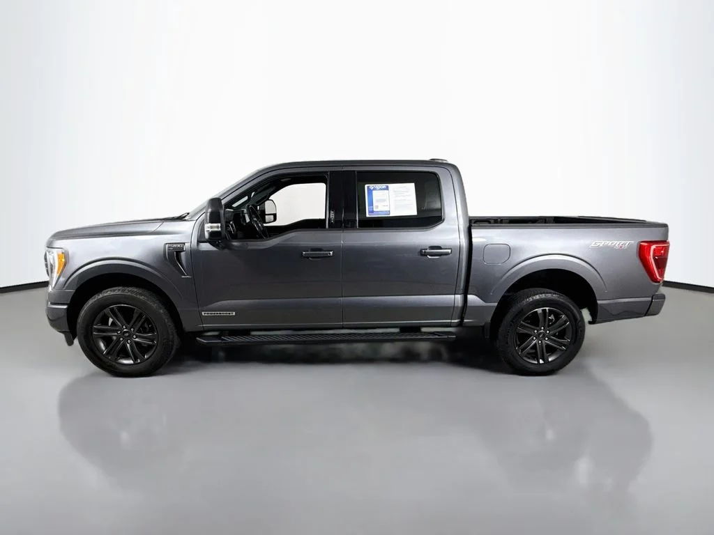 Used 2021 Carbonized Gray Metallic Ford XLT image 11