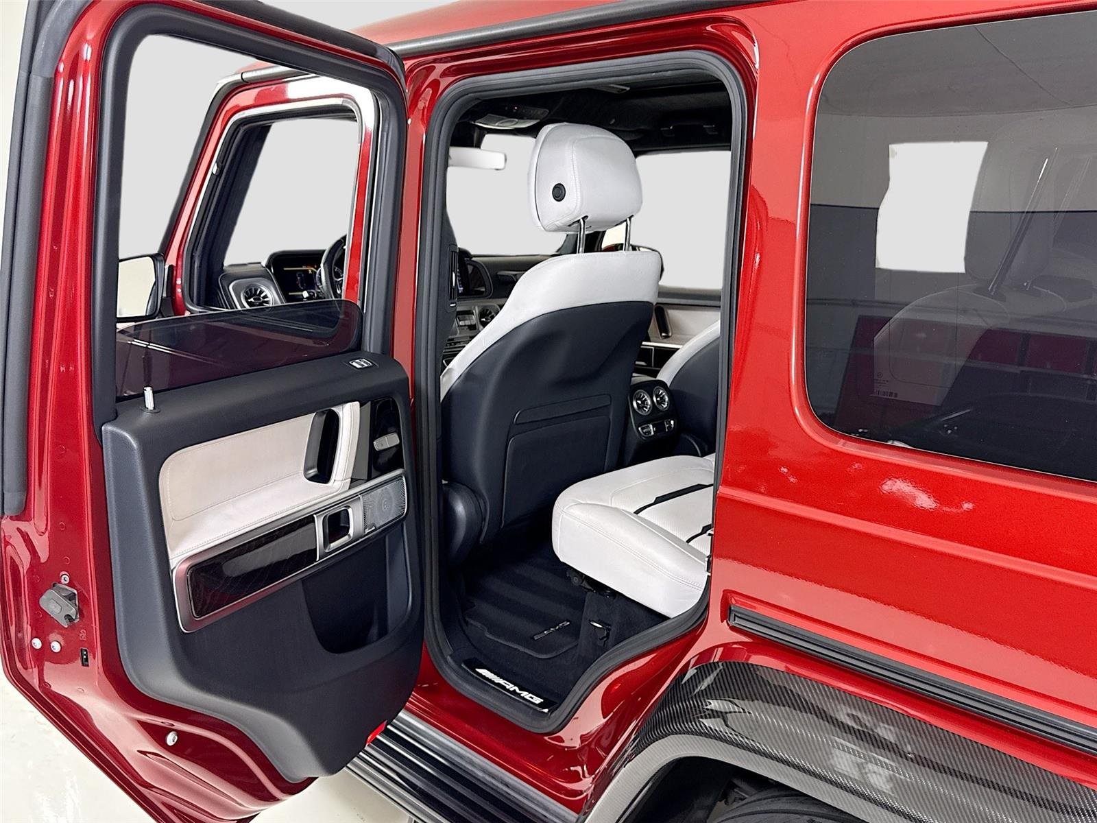 Used 2021 designo Cardinal Red Metallic Mercedes-Benz AMG® G 63 | Brabus Widebody image 26