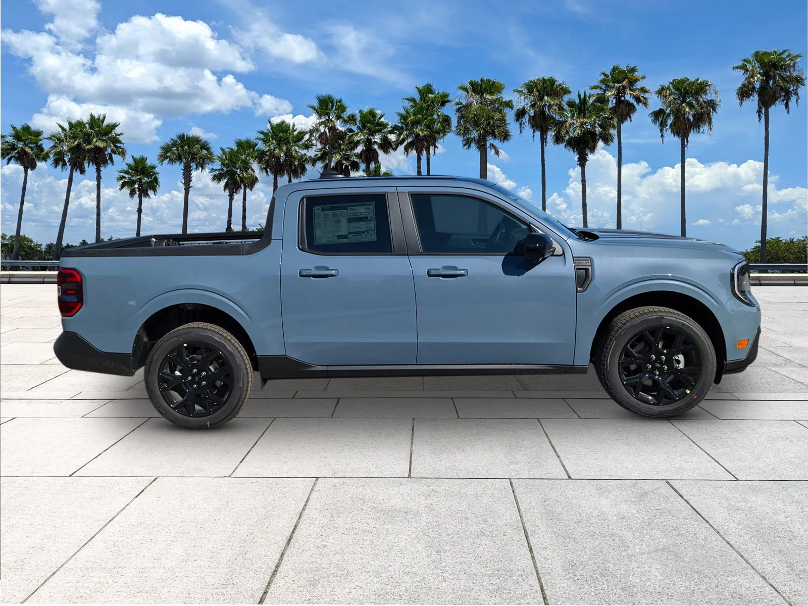 New 2026 Azure Gray Metallic Tri-Coat Ford Lariat® image 9