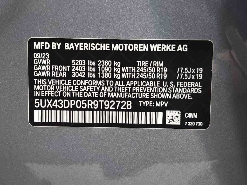 Certified Used 2024 Skyscraper Gray Metallic BMW sDrive30i image 34