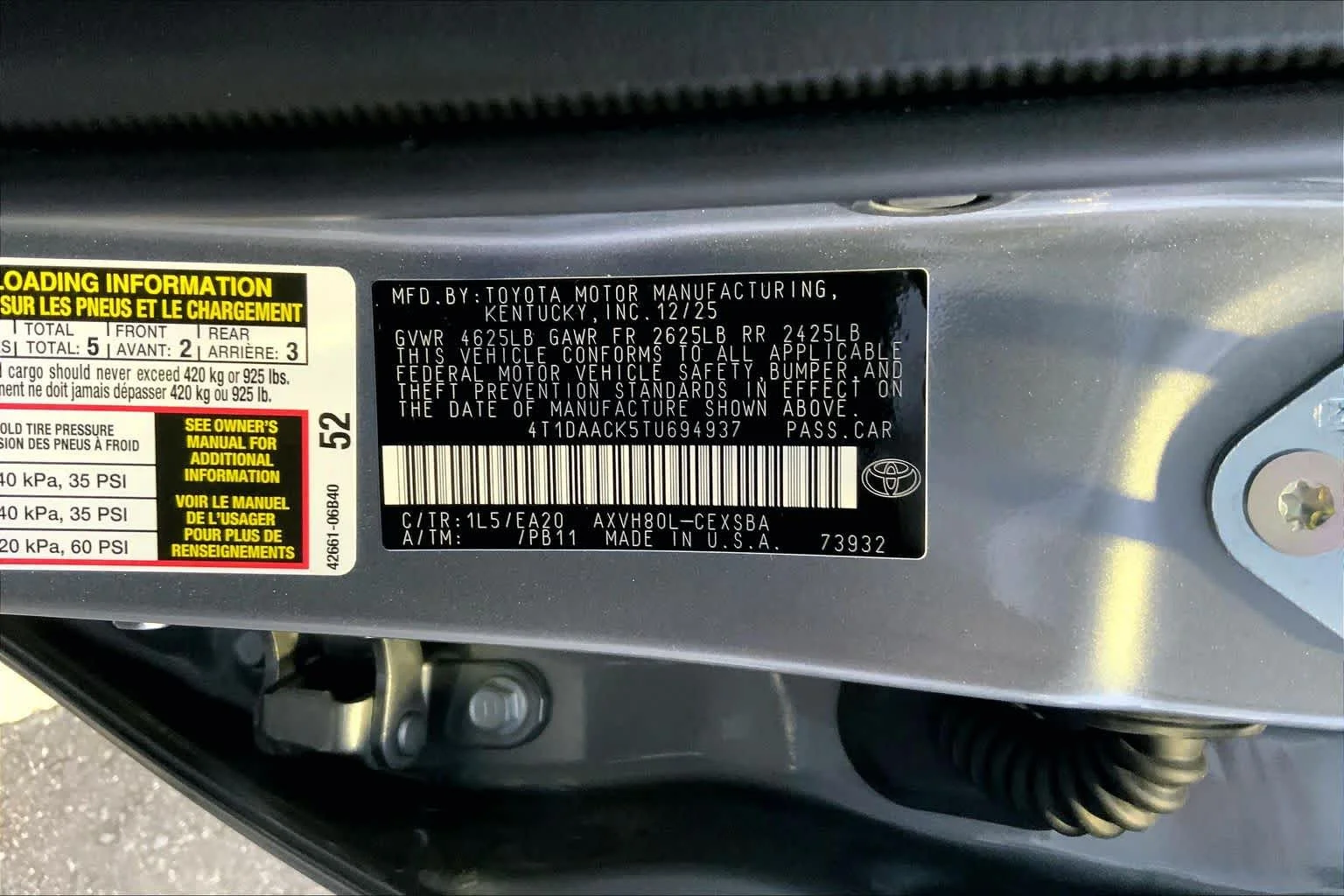Used 2026 Heavy Metal Toyota SE image 29