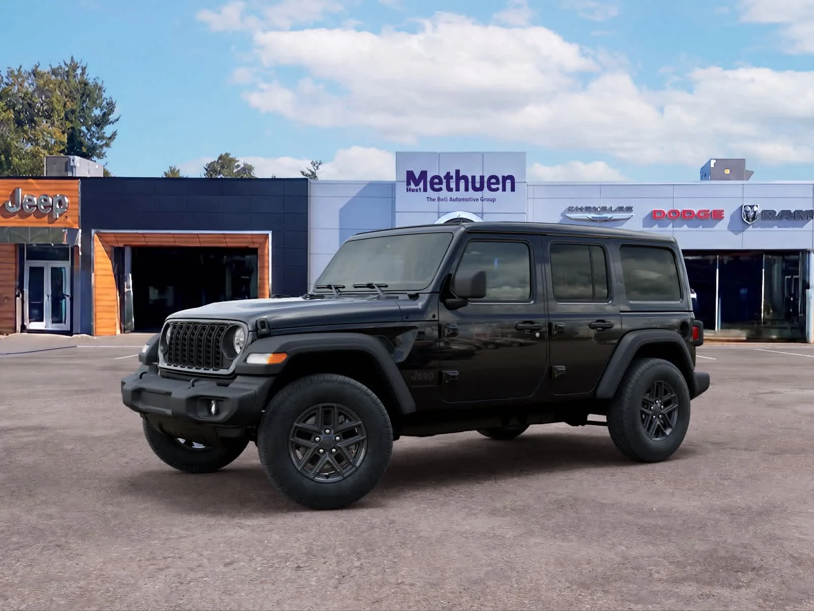 New 2026 Black Clearcoat Jeep Sport S image 2