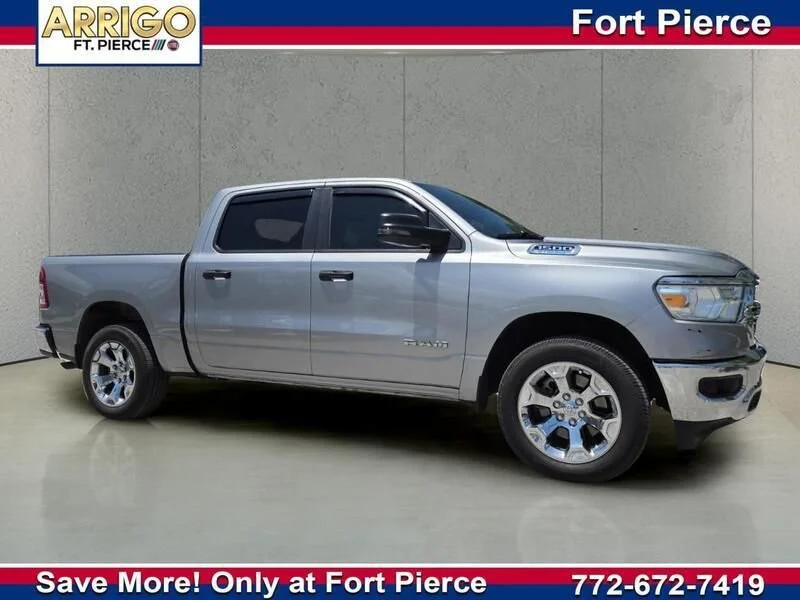 Certified Used 2023 Billet Silver Metallic Clearcoat Ram Big Horn image 30