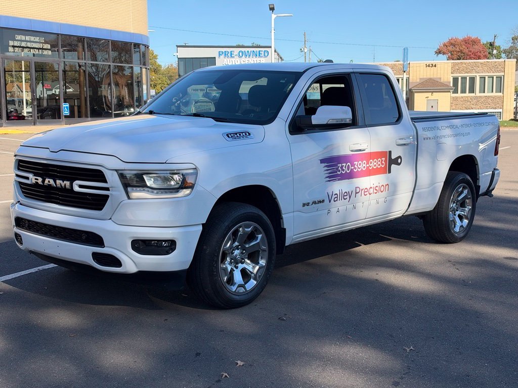 Used 2019 White Ram Big Horn/Lone Star image 1