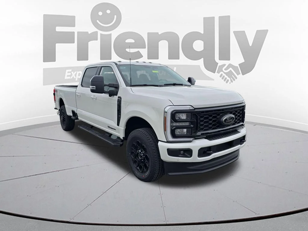 New 2026 Star White Metallic Tri-Coat Ford F-250® Lariat® image 3