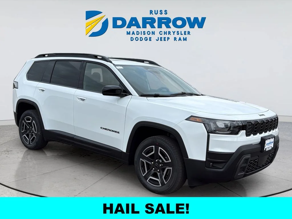 New 2026 Bright White Clear-Coat Exterior Paint Jeep Limited image 7