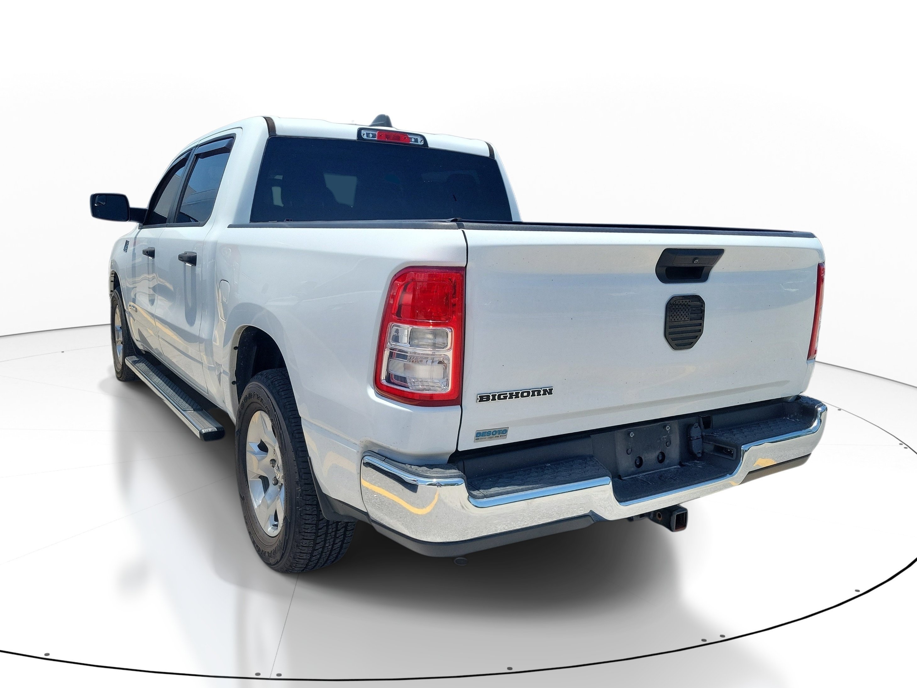Used 2023 Bright White Clearcoat Ram Big Horn image 3