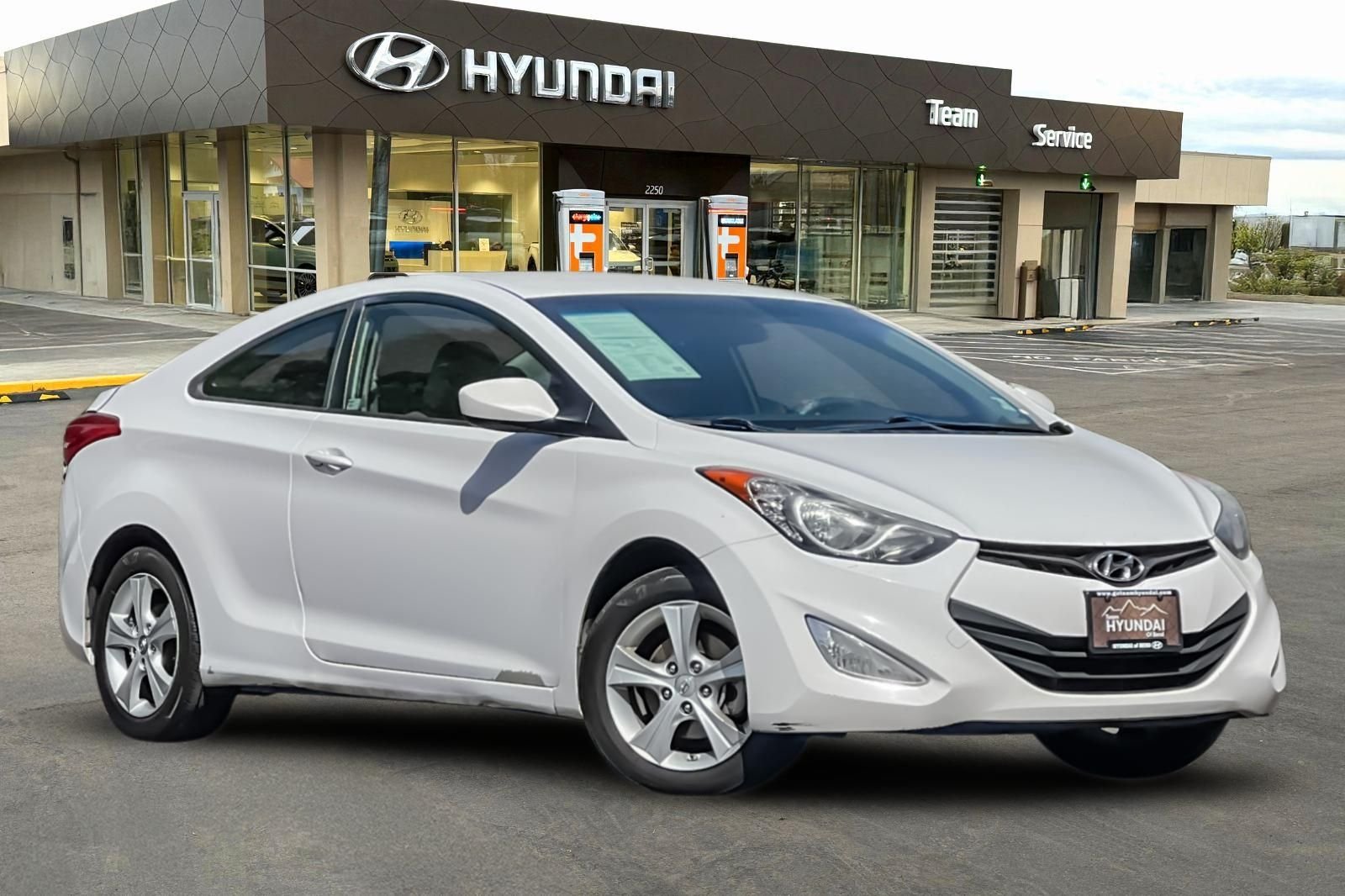 Used 2013 Hyundai Elantra Coupe GS with VIN KMHDH6AE2DU010580 for sale in Bend, OR