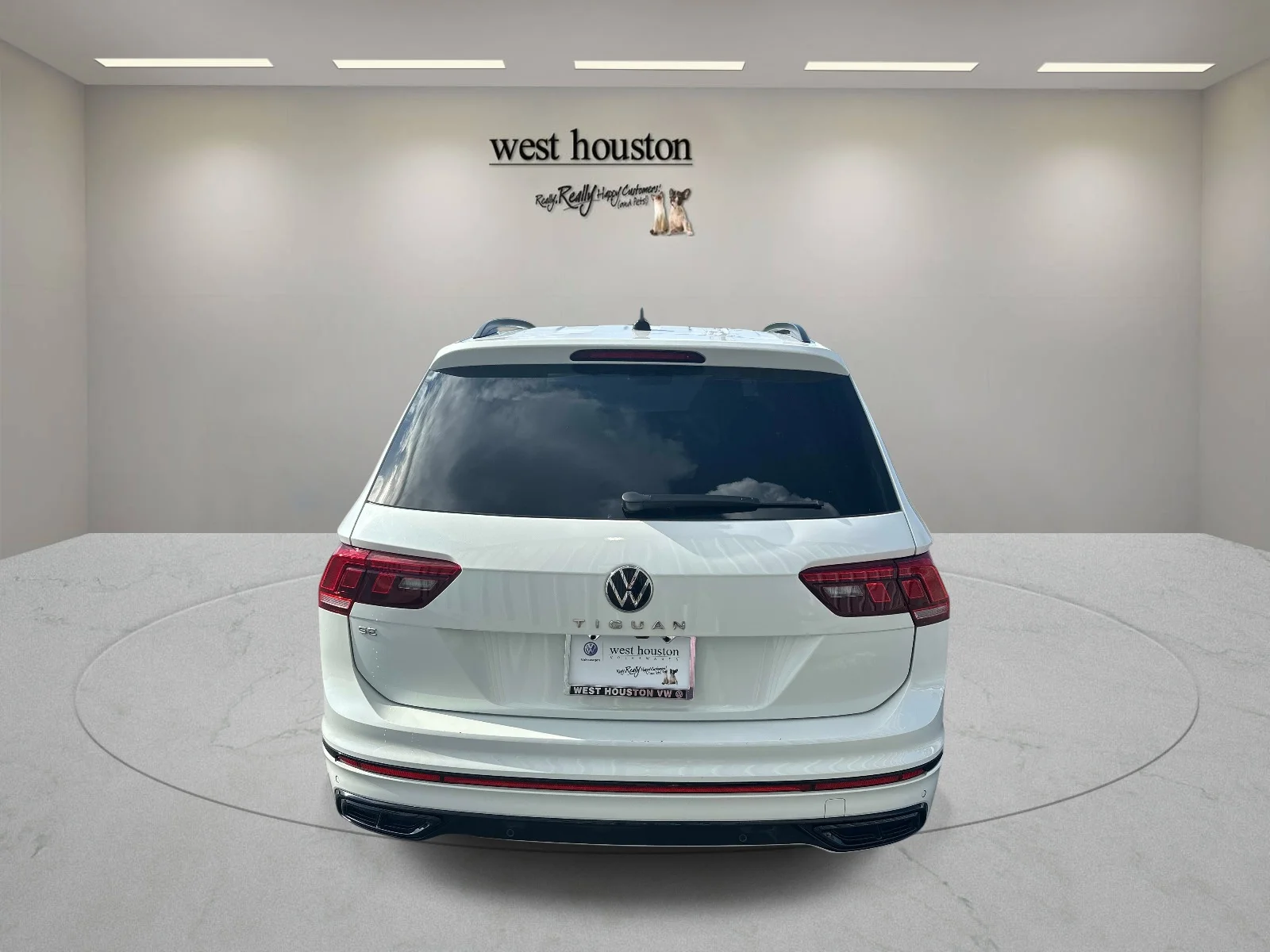 Used 2024 White Volkswagen SE R-Line Black image 6