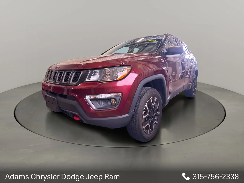 Used 2021 Red Jeep Trailhawk image 3