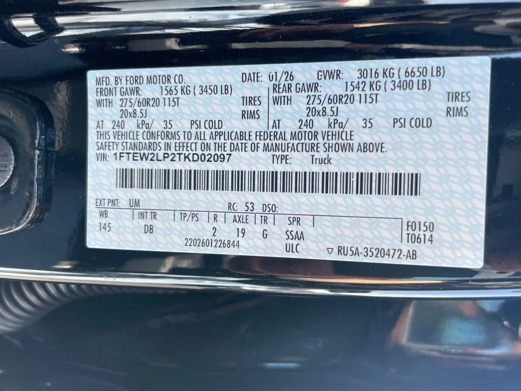 New 2026 Agate Black Metallic Ford STX® image 41
