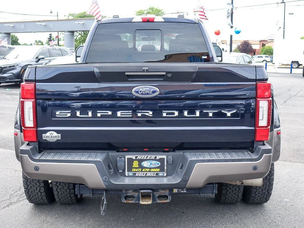 Used 2021 Antimatter Blue Metallic Ford King Ranch image 7
