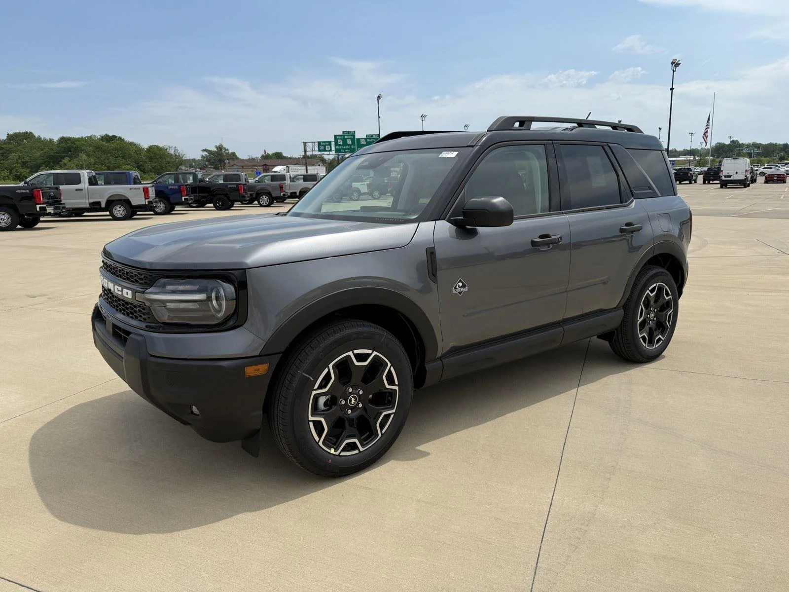 New 2026 Carbonized Gray Metallic Ford Outer Banks® image 4
