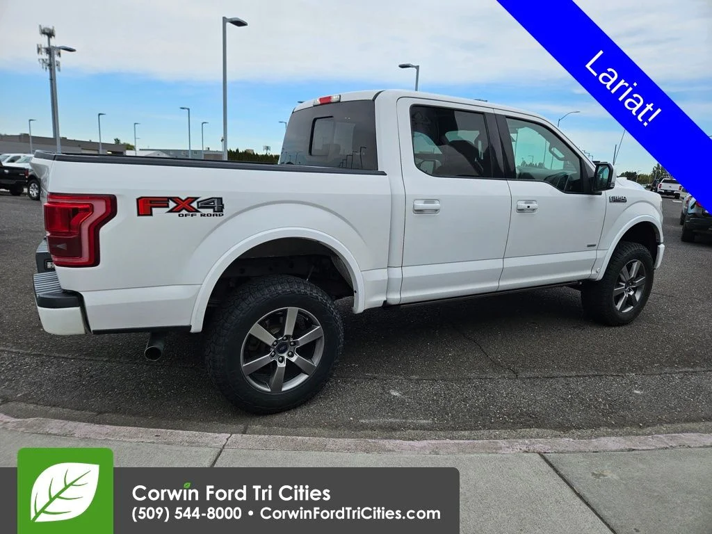 Used 2017 White Ford Lariat image 6