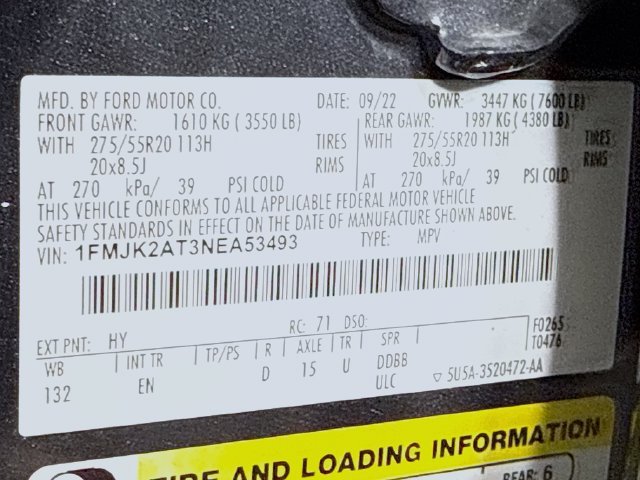 Used 2022  Ford Limited image 34