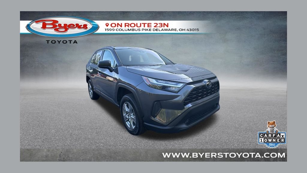 Used 2025 Magnetic Gray Metallic Toyota LE image 1
