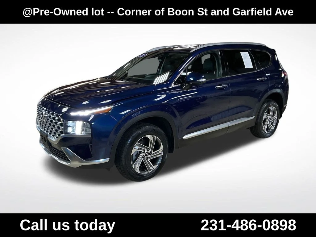 Used 2021 Blue Hyundai SEL image 1