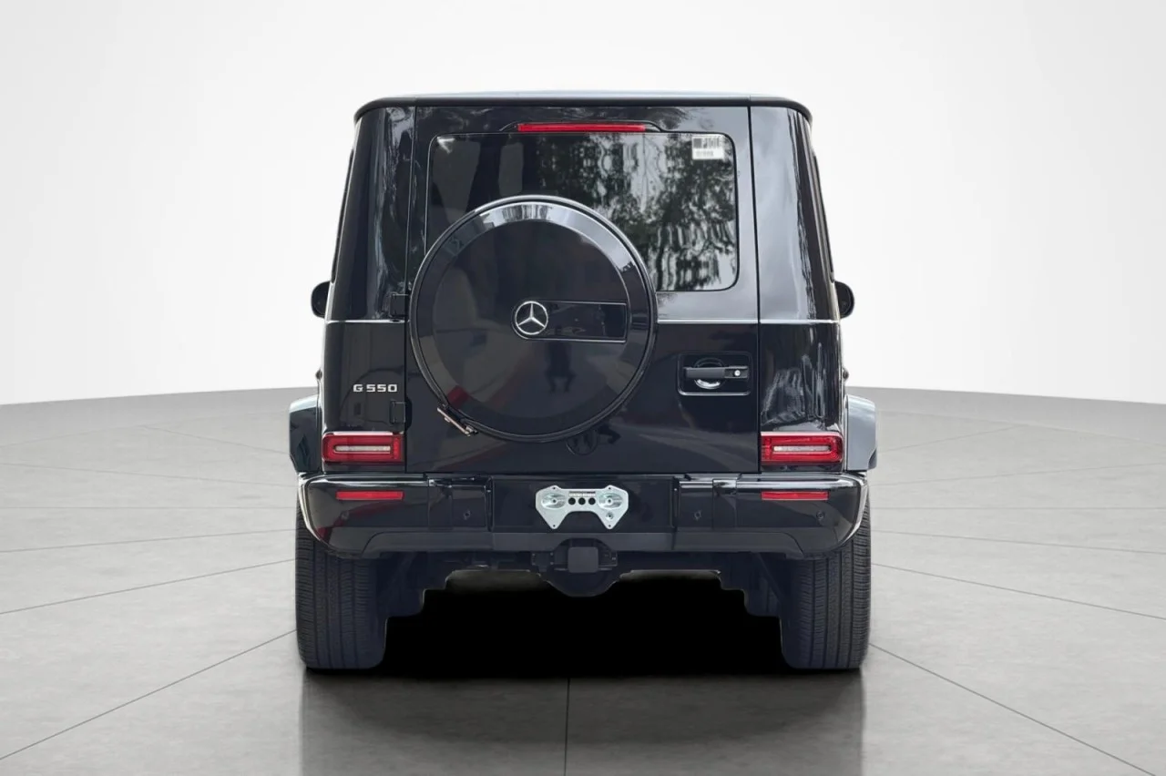 Certified Used 2022 Obsidian Black Metallic Mercedes-Benz G 550 image 4