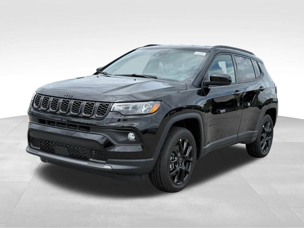 New 2026 Diamond Black Crystal Pearlcoat Jeep Latitude image 1