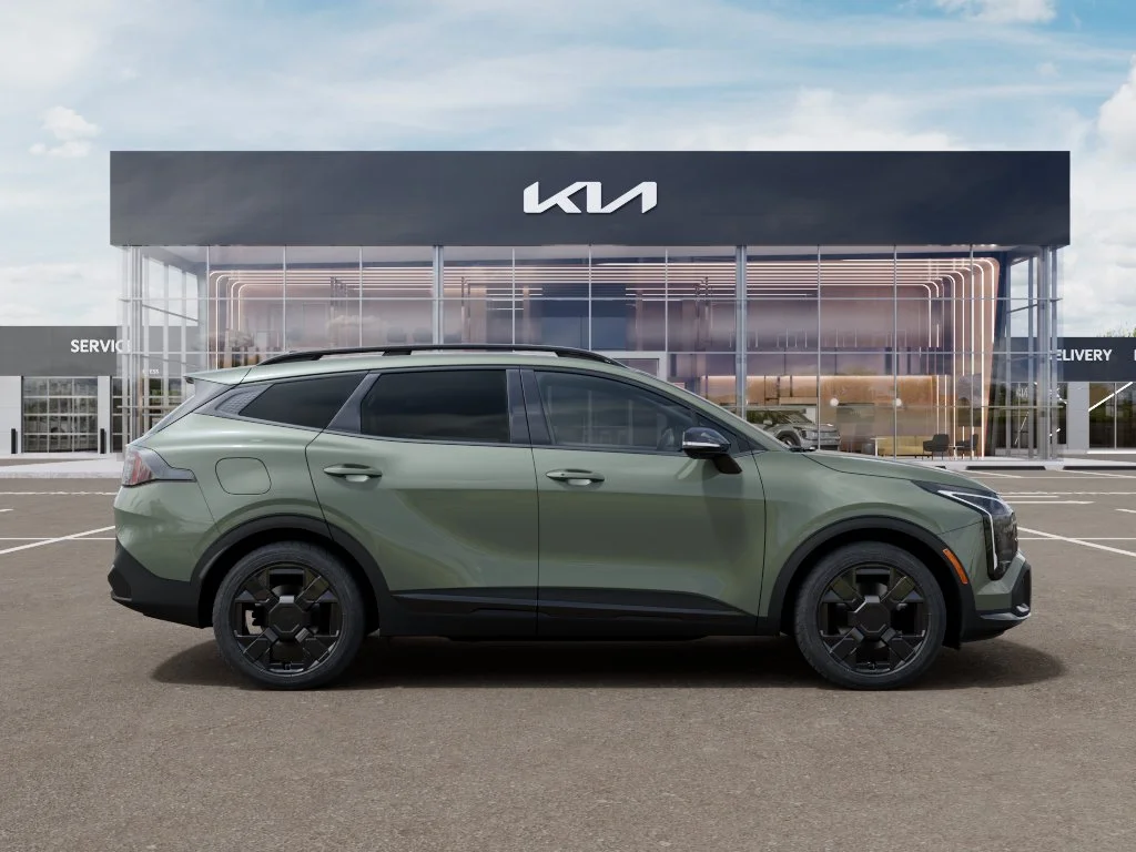 New 2026 Jungle Green Kia X-Line All-Wheel Drive image 7