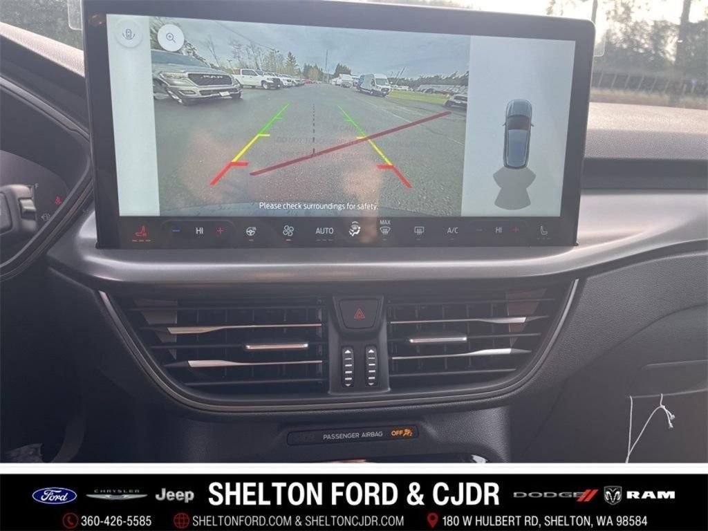 New 2025 Star White Metallic Tri-coat Ford Plug-in Hybrid image 19