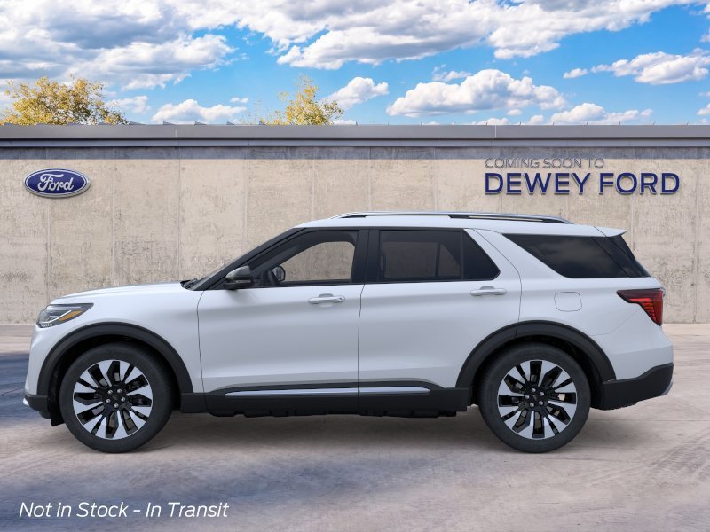 New 2026 Space White Metallic Ford Platinum image 3