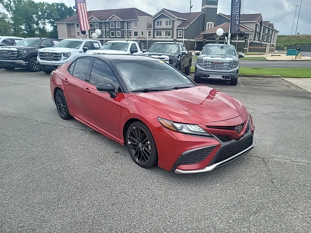 Used 2022 Red Toyota XSE image 1