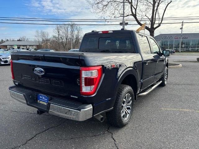Certified Used 2022 Blue Metallic Ford Lariat image 58