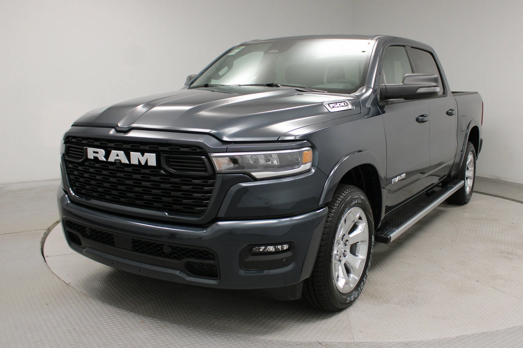 New 2026 Forged Blue Metallic Exterior Paint RAM Big Horn 4x4 Crew Cab 5