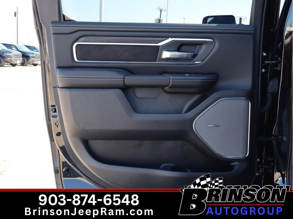 New 2026 Diamond Black Crystal Pearlcoat Ram Laramie image 6