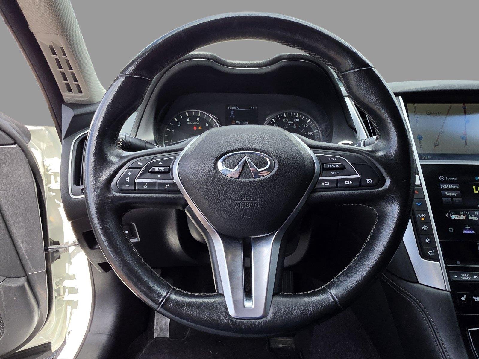 Used 2020 Pure White INFINITI 3.0t LUXE image 30