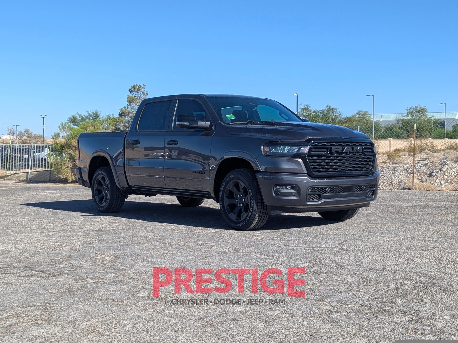 New 2026 Granite Crystal Metallic Clear-Coat Exterior Paint RAM Big Horn/Lone Star image 3