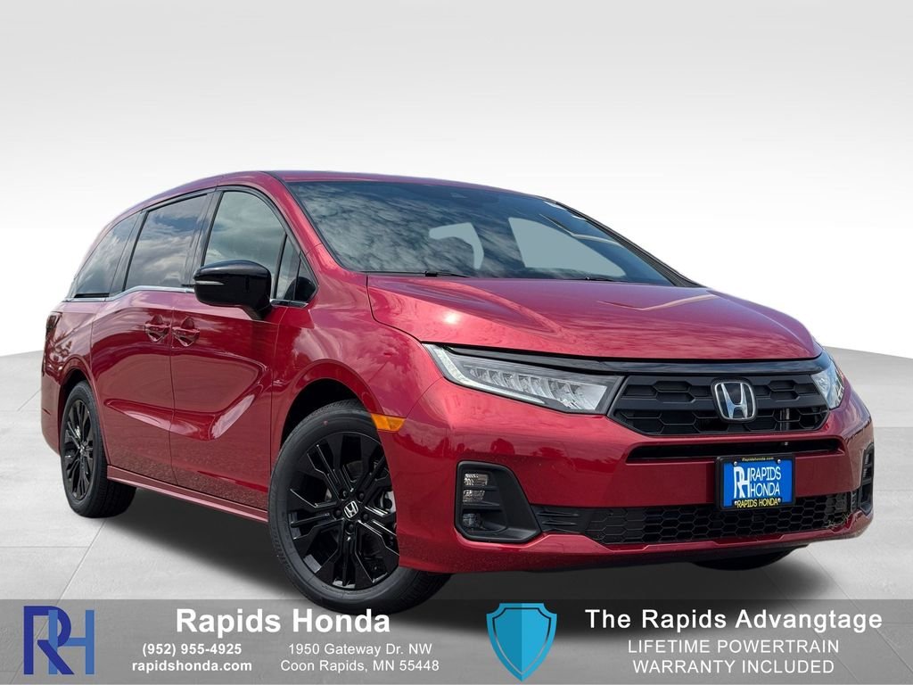New 2026 Radiant Red Metallic II Honda Sport-L image 1