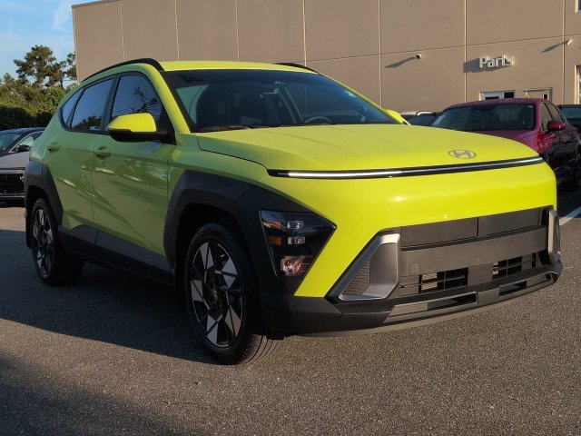 Certified Used 2024 Yellow Hyundai SEL image 3
