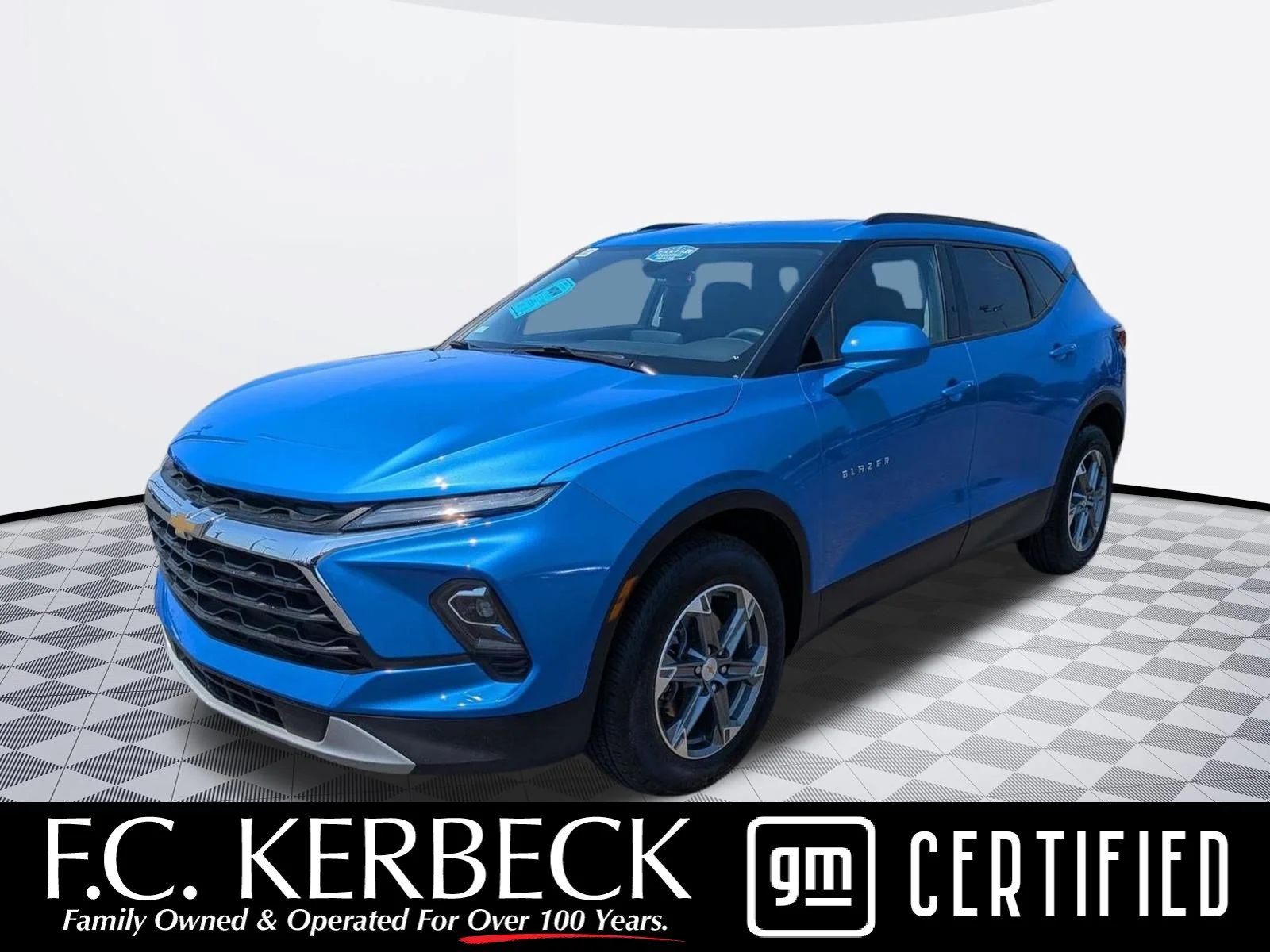 Used 2024 Riptide Blue Metallic Chevrolet LT image 1