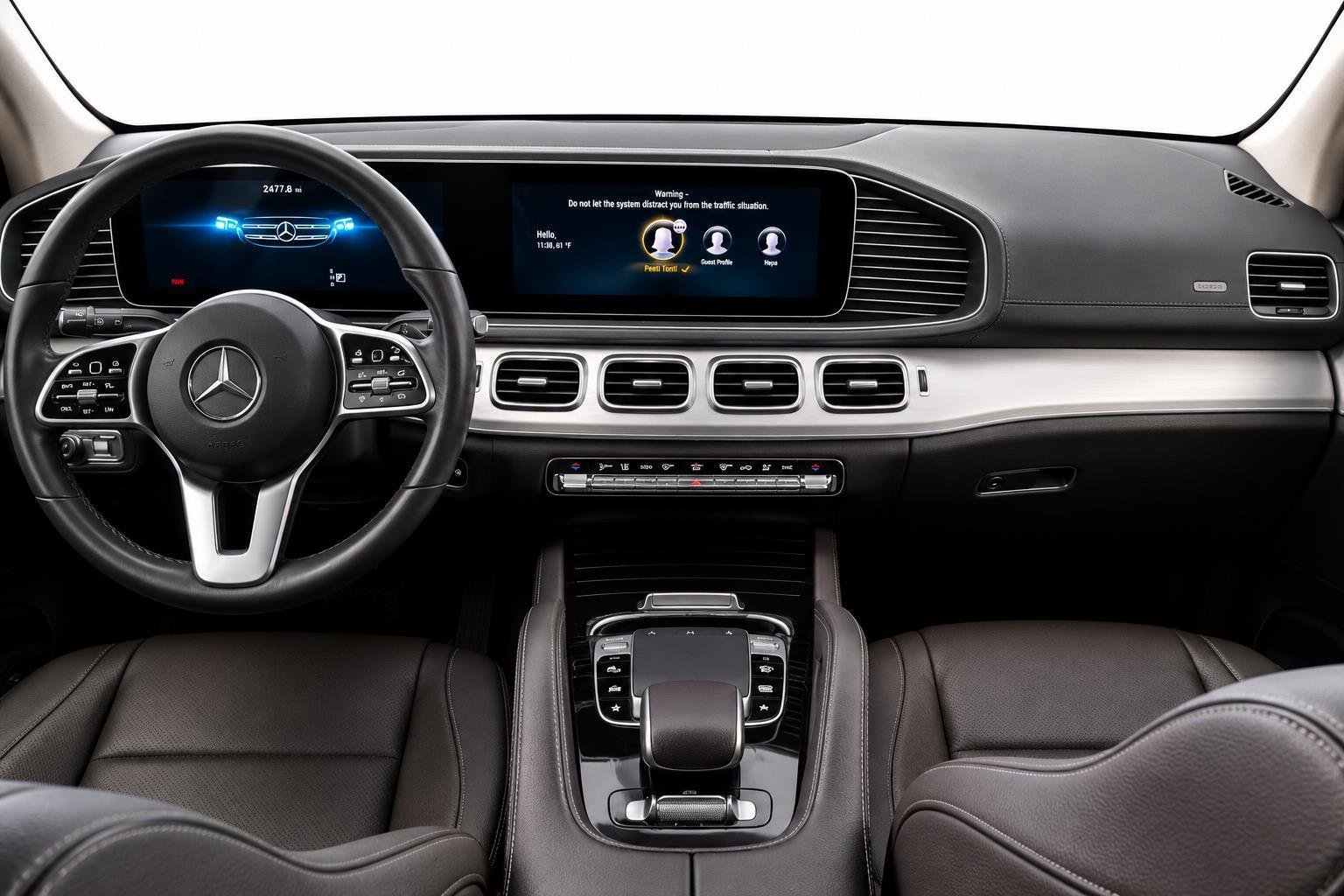 Used 2020 Iridium Silver Metallic Mercedes-Benz GLS 450 image 3