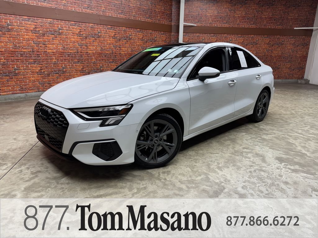 Used 2024 White Audi 40 Premium Plus image 1