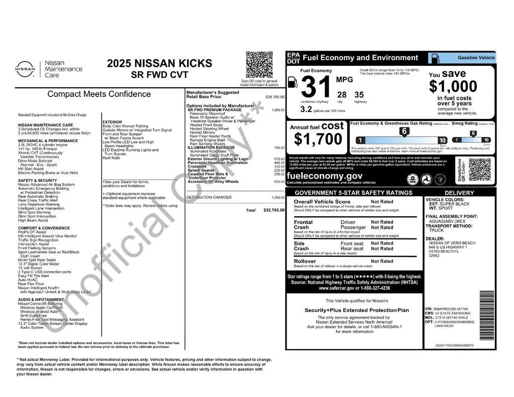 Used 2025 Black Nissan SR image 36