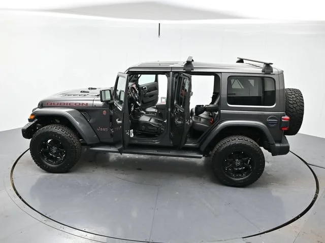 Used 2020 Granite Crystal Metallic Clearcoat Jeep Rubicon image 38