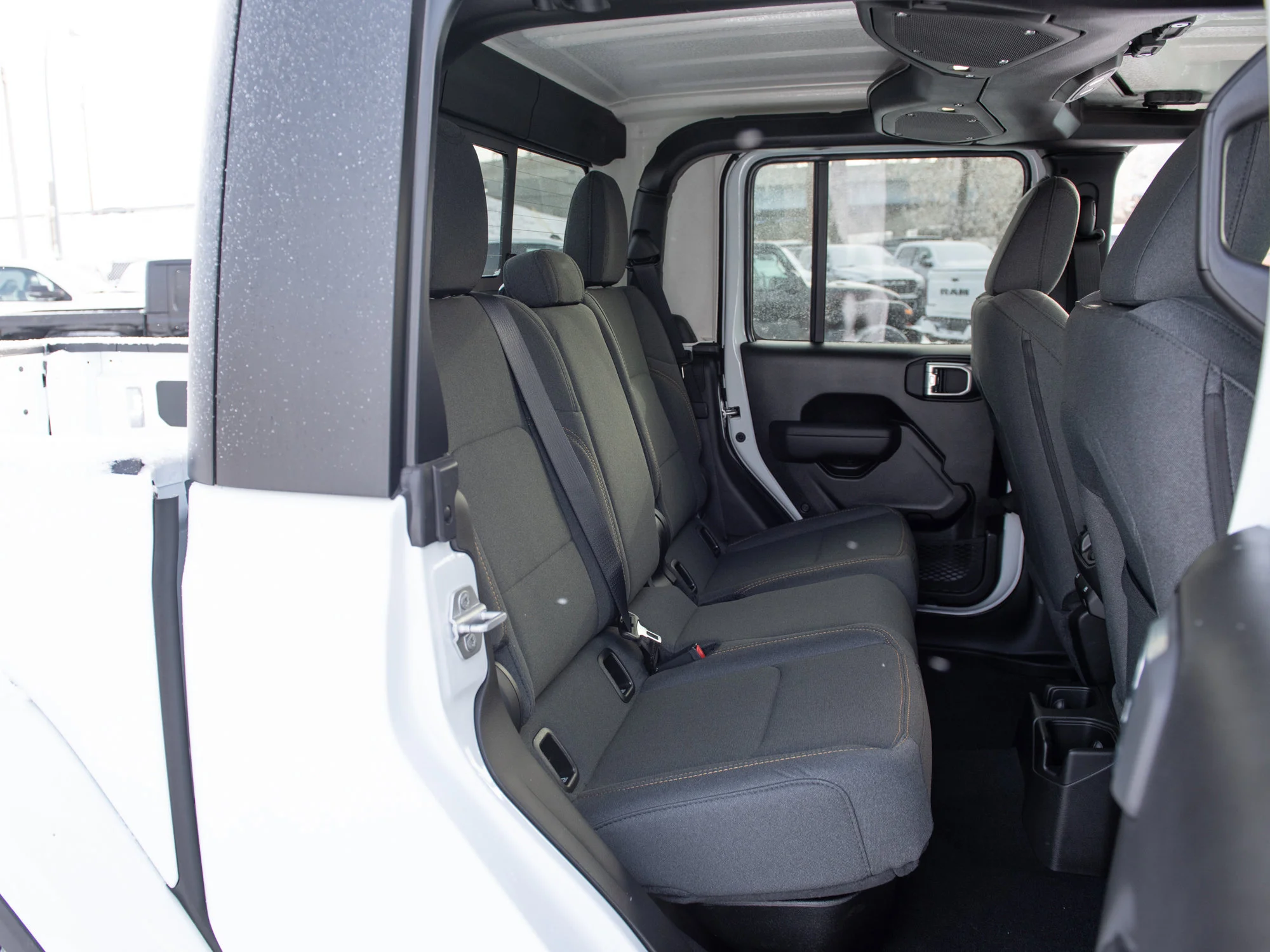New 2026 White Jeep Willys*, Black Rhino Wheels, 33 Inch Tires, Treeline Outdoors Rooftop Tent image 25