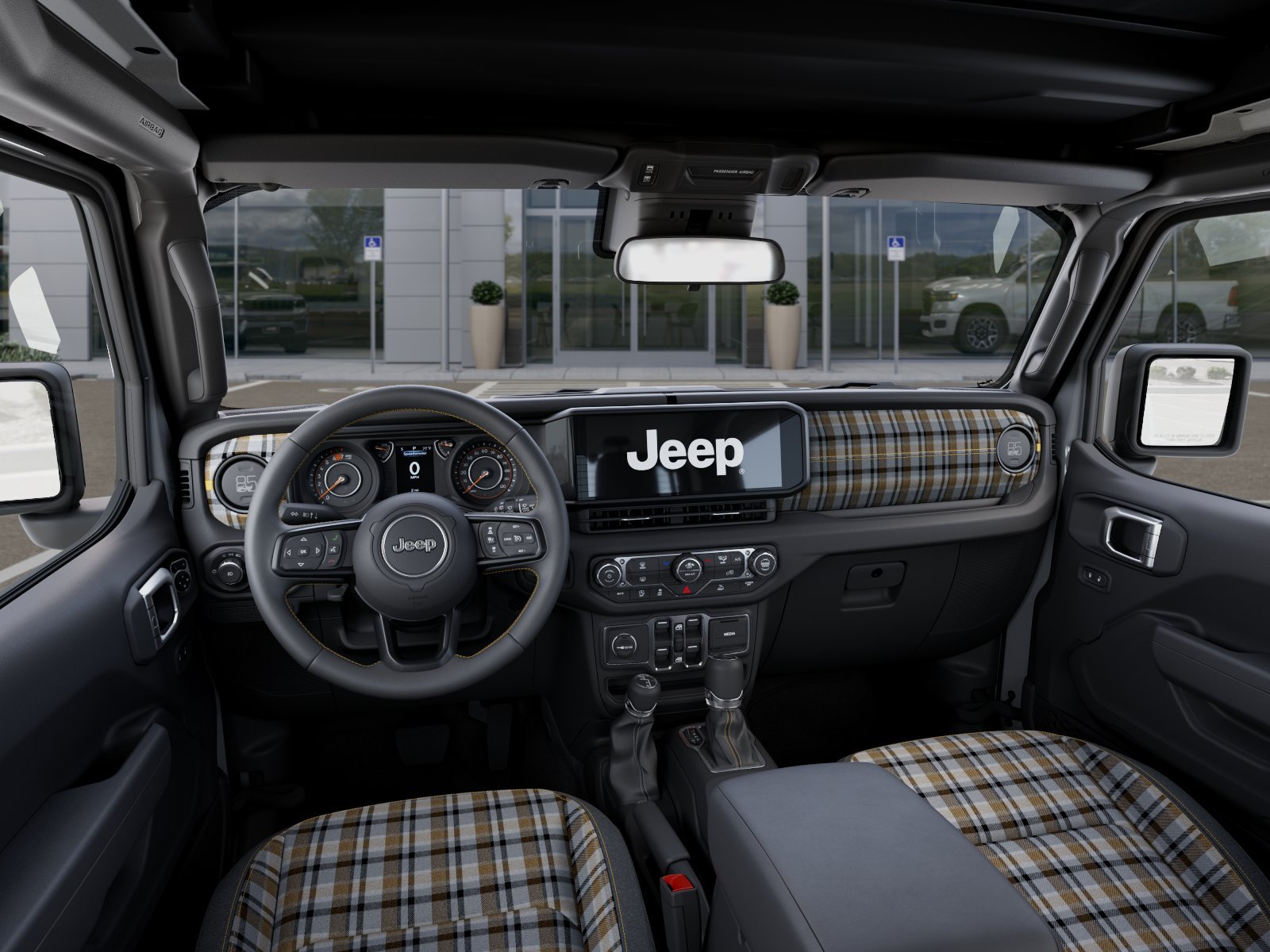 New 2026 Bright White Clear-Coat Exterior Paint Jeep 85th Anniversary image 28