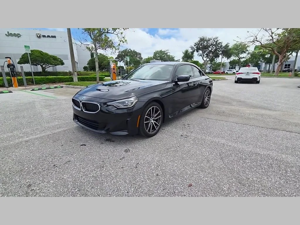 Used 2025 Black Sapphire Metallic BMW 230i image 48