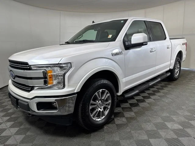 Used 2019 White Platinum Ford Lariat image 8