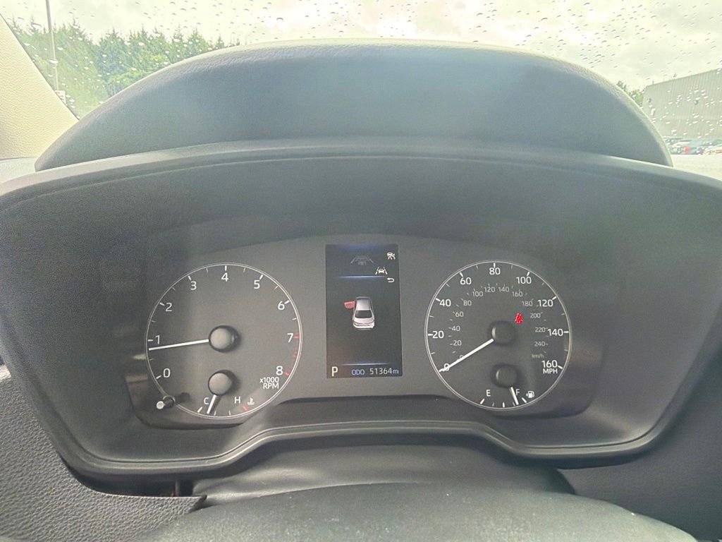 Used 2023 Midnight Black Metallic Toyota LE image 25
