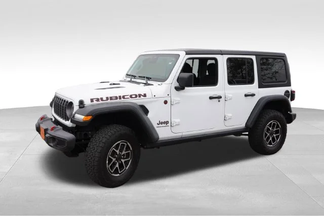 Certified Used 2025 White Jeep Rubicon image 10