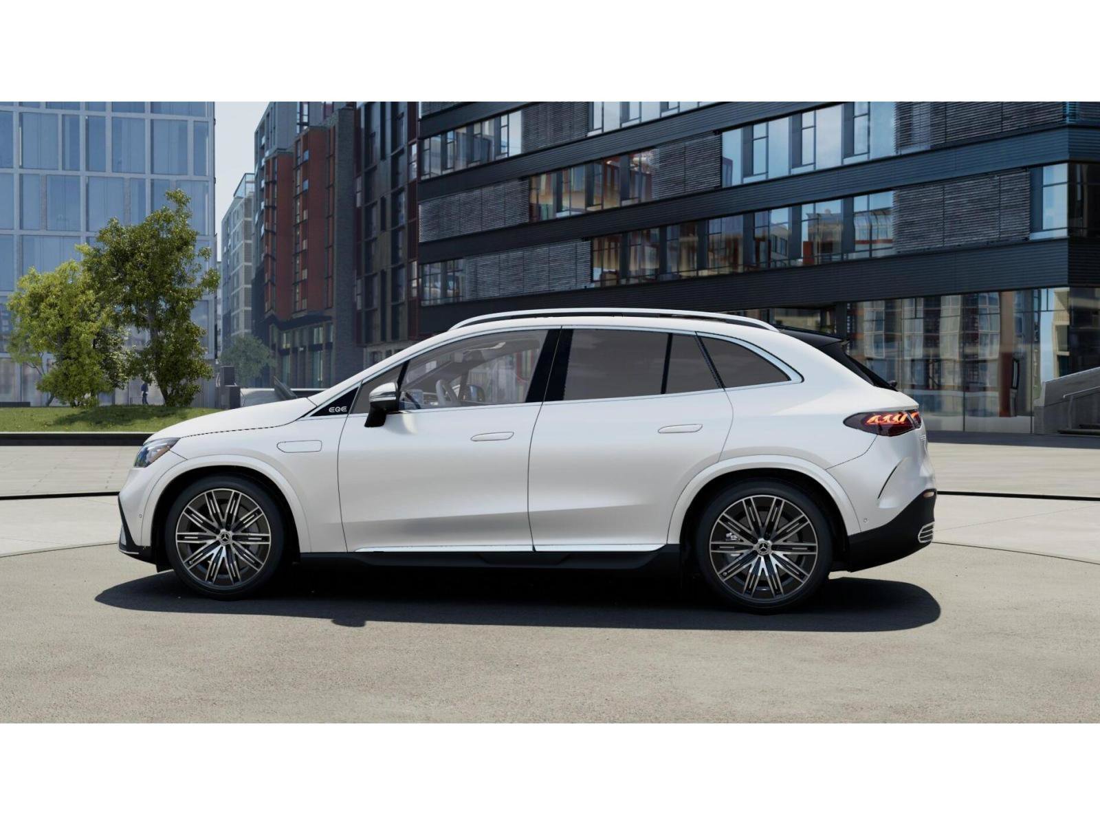 New 2027 MANUFAKTUR Moonlight White Metallic Mercedes-Benz EQE 320+ image 75