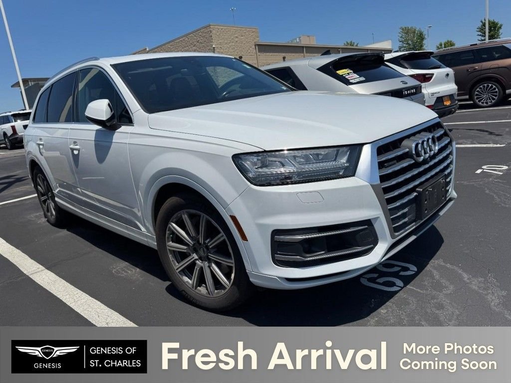 Used 2018 Glacier White Metallic Audi 3.0T Prestige image 1