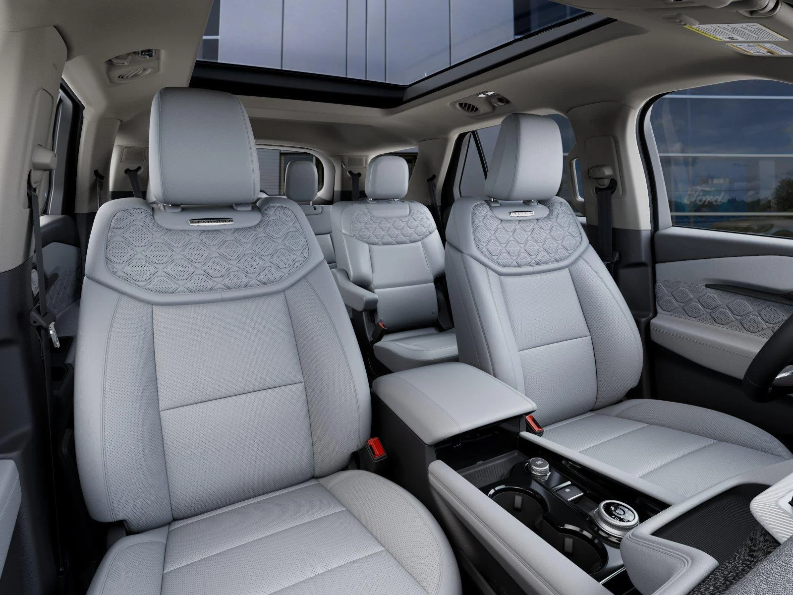 New 2027 Star White Metallic Tri-Coat Ford Platinum™ image 9