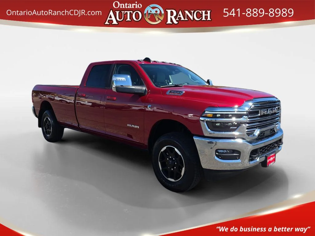 New 2026 Molten Red Pearlcoat Ram Laramie image 1